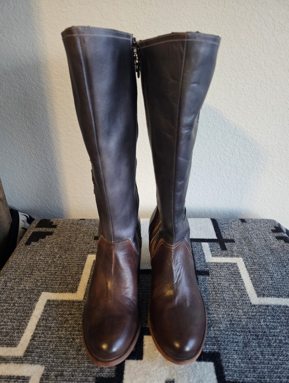 Roan By BED STU Women's Tall Leather Boots - Brown - Picture 4 of 10